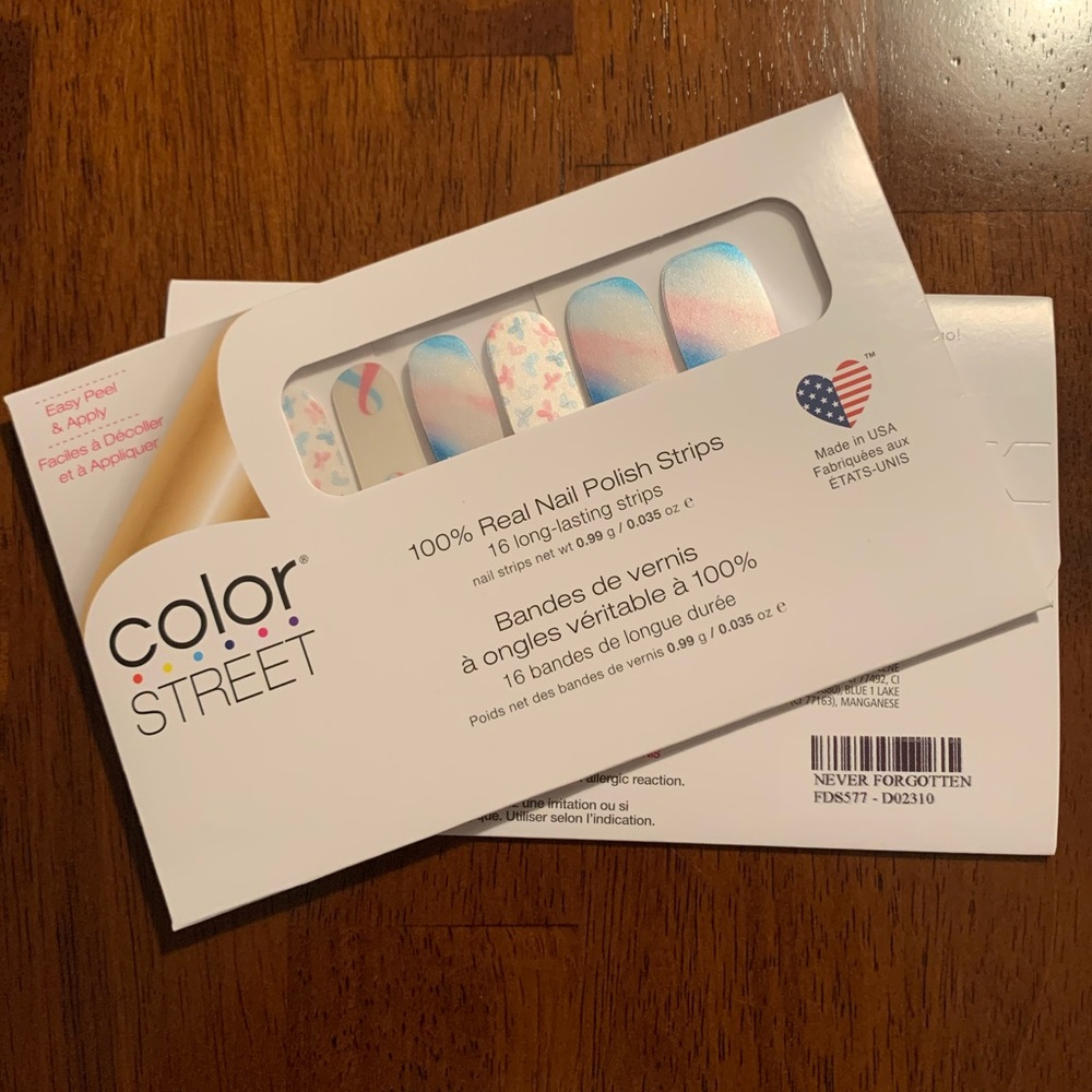 Color Street 100% Real polish stripes